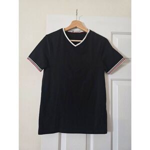 Moncler Black Slim-fit T Shirt S